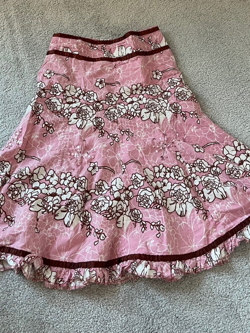 Vintage Midi Skirt